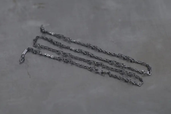 Rigards Copper Hand-Hardened Eyeglass Chain AT001 Series Collection RG-AT001-HUI Grey